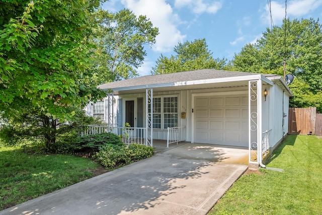 929 Fairwood Ave, Marion, OH 43302 - view of front of house featuring covered porch, driveway, an attached garage, and a shingled roof