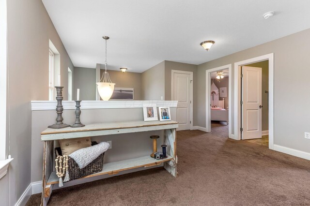 405 Tyler Station Dr, Johnstown, OH 43031 - hall with carpet and baseboards