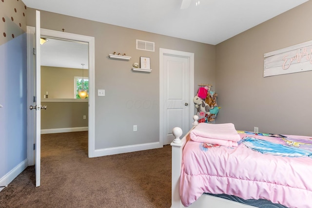 405 Tyler Station Dr, Johnstown, OH 43031 - bedroom featuring carpet flooring, baseboards, and ceiling fan