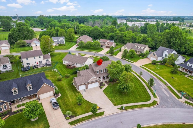 405 Tyler Station Dr, Johnstown, OH 43031 - aerial perspective of suburban area