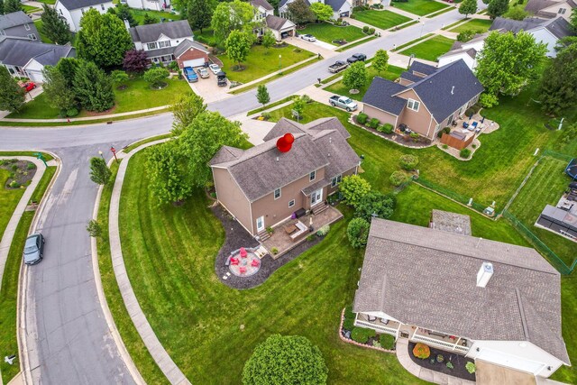 405 Tyler Station Dr, Johnstown, OH 43031 - aerial perspective of suburban area