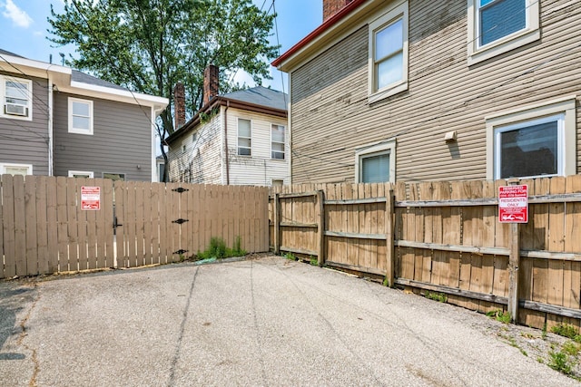 1116 Summit St Unit 1114, Columbus, OH 43201 - view of asphalt road with a gate