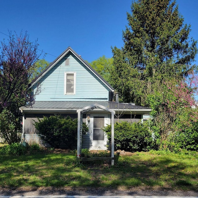 3813 N Old State Rd, Delaware, OH 43015 - view of property exterior featuring a lawn