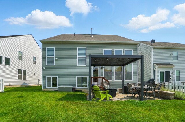6368 Casado Dr, Columbus, OH 43213 - back of house with a patio and cooling unit