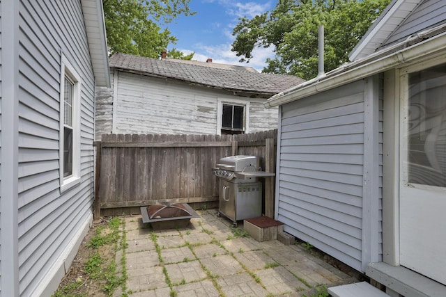 115 N Walnut St, Baltimore, OH 43105 - view of patio / terrace with grilling area