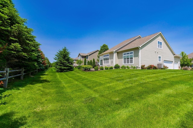 1201 Stone Trail Dr, Blacklick, OH 43004 - view of yard featuring cooling unit