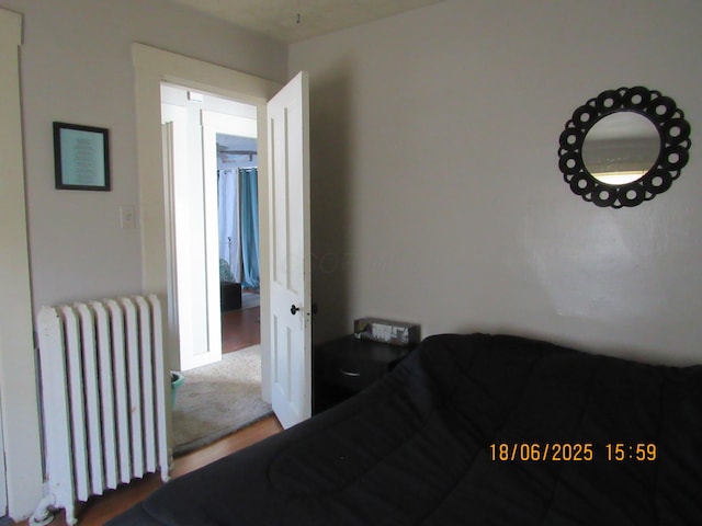 603 N Court St, Circleville, OH 43113 - bedroom with radiator and wood finished floors