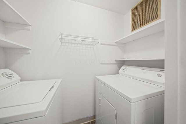 3600 Reed Rd Unit 13, Columbus, OH 43220 - washroom with washer and clothes dryer
