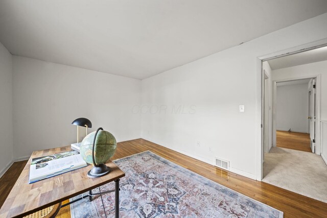 3600 Reed Rd Unit 13, Columbus, OH 43220 - office with wood finished floors and baseboards