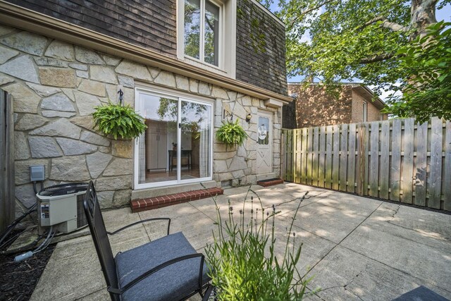 3600 Reed Rd Unit 13, Columbus, OH 43220 - view of patio / terrace with entry steps