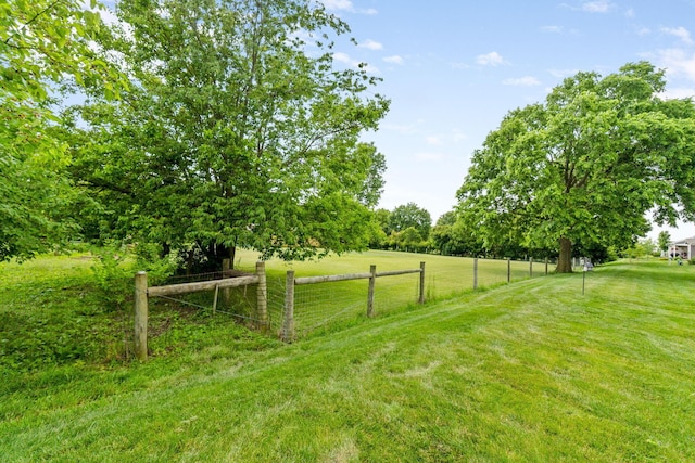 3736 Sanctuary, Hilliard, OH 43026 - view of yard with a rural view