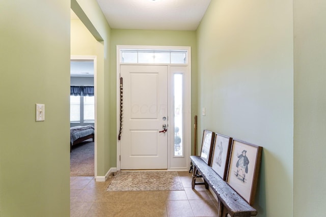 3736 Sanctuary, Hilliard, OH 43026 - entrance foyer with light tile patterned flooring and baseboards
