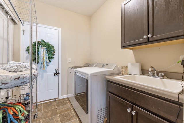 3736 Sanctuary, Hilliard, OH 43026 - laundry area with cabinet space and separate washer and dryer