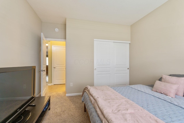 3736 Sanctuary, Hilliard, OH 43026 - bedroom with light carpet and a closet