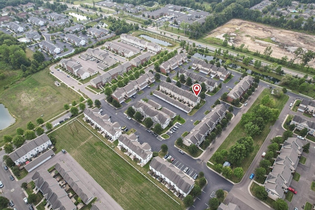6310 Wagtail Rd Unit 6, Columbus, OH 43230 - aerial overview of property's location with a nearby body of water and nearby suburban area