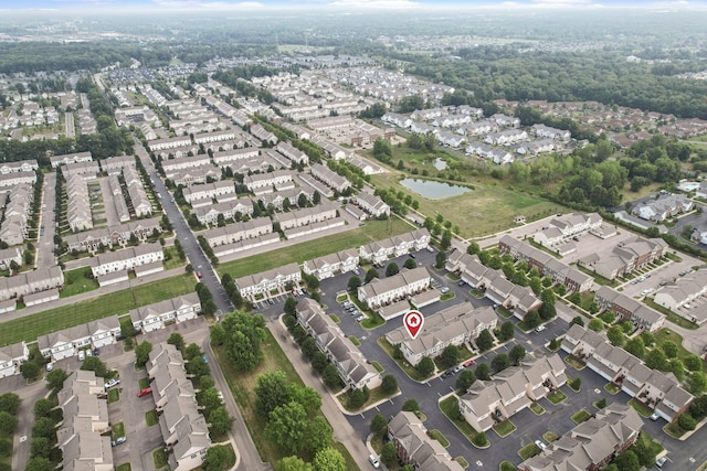 6310 Wagtail Rd Unit 6, Columbus, OH 43230 - aerial view of property and surrounding area with nearby suburban area and a nearby body of water