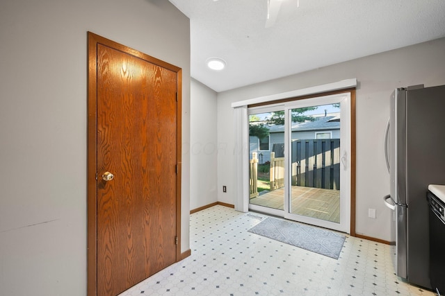 797 Timber Way Dr Unit 16C, Columbus, OH 43085 - doorway to outside with light floors and baseboards