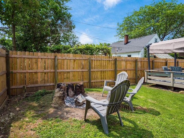 5298 Crawford Dr, Columbus, OH 43229 - view of yard