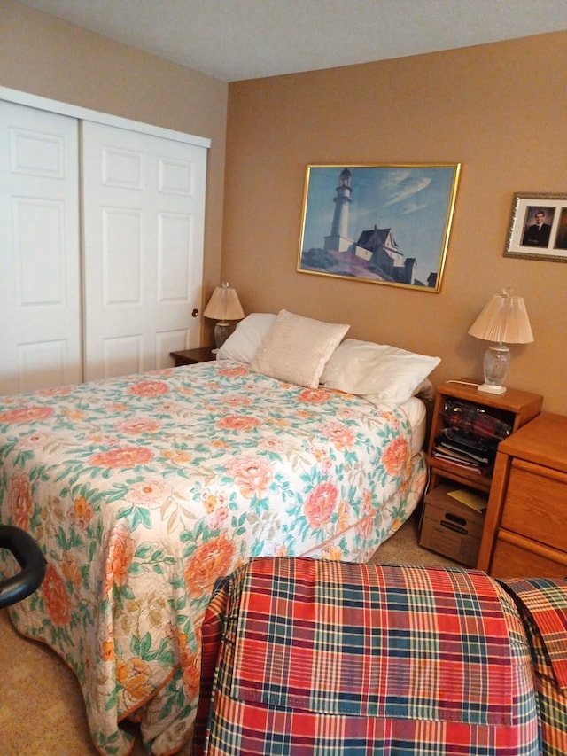 5935 N High St Unit 202, Worthington, OH 43085 - bedroom featuring carpet and a closet