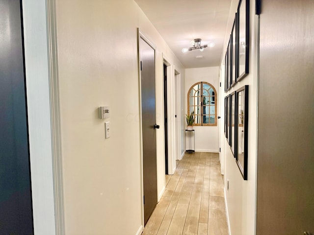 1855 Itawamba Trl, London, OH 43140 - corridor featuring light wood-type flooring and baseboards