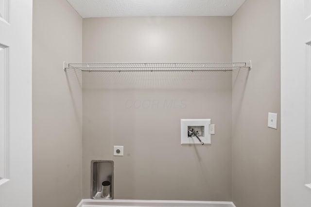 845 Bennett St, Marion, OH 43302 - laundry room with hookup for an electric dryer, hookup for a washing machine, and baseboards