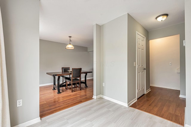 8281 Deering Oaks Dr, Blacklick, OH 43004 - hallway with wood finished floors and baseboards