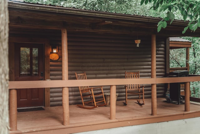 16360 Kreashbaum Rd, Rockbridge, OH 43149 - view of wooden terrace
