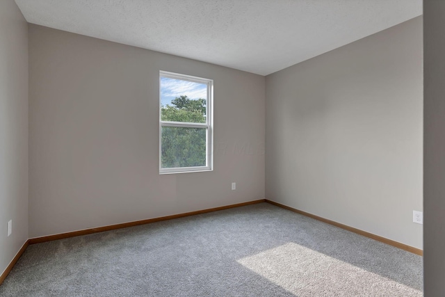 2563 Bristlecone Ln, Grove City, OH 43123 - carpeted spare room with baseboards and a textured ceiling