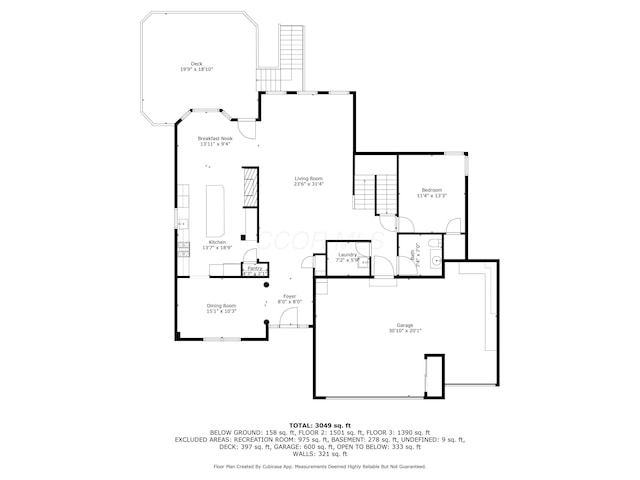 7034 Kellogg Dr, Powell, OH 43065 - floor plan / room layout
