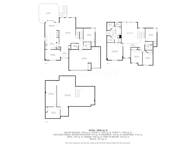 7034 Kellogg Dr, Powell, OH 43065 - floor plan / room layout
