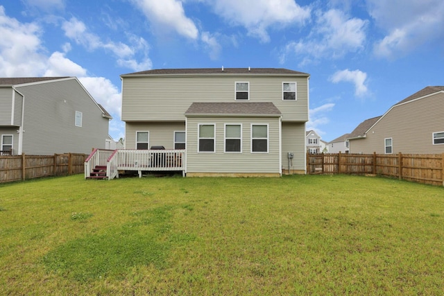 1137 Legacy Ln, Pataskala, OH 43062 - rear view of property with a deck