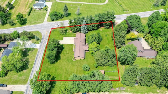 20 Snider Rd, New Carlisle, OH 45344 - view of property location with property parcel outlined