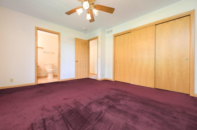 20 Snider Rd, New Carlisle, OH 45344 - unfurnished bedroom with carpet floors, a closet, and baseboards