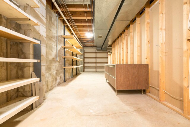 20 Snider Rd, New Carlisle, OH 45344 - view of unfinished basement
