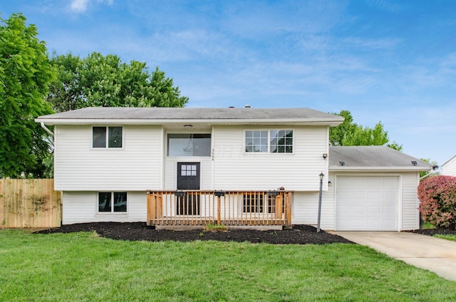 3944 Ardath Rd, Columbus, OH 43228 - raised ranch featuring an attached garage and driveway