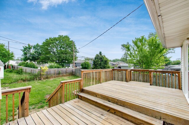 3944 Ardath Rd, Columbus, OH 43228 - view of wooden terrace
