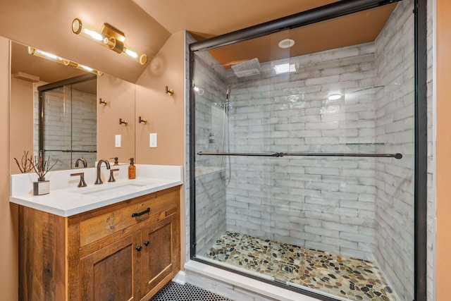 137 E Torrence Rd, Columbus, OH 43214 - full bath featuring a stall shower and vanity