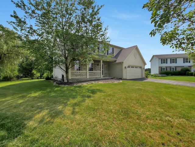 6048 Trent Ct, Lewis Center, OH 43035 - traditional home featuring a porch and driveway