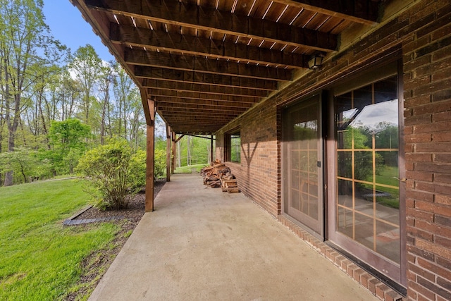 26975 Chapel Ridge Rd, South Bloomingville, OH 43152 - view of patio