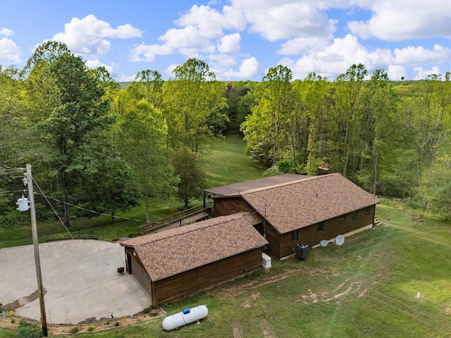 26975 Chapel Ridge Rd, South Bloomingville, OH 43152 - view of subject property featuring a heavily wooded area