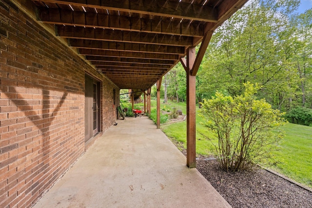 26975 Chapel Ridge Rd, South Bloomingville, OH 43152 - view of patio / terrace