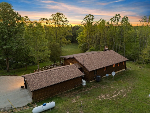 26975 Chapel Ridge Rd, South Bloomingville, OH 43152 - view of subject property with a forest