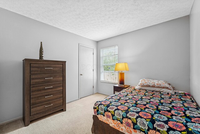 6389 Riverstone Dr, Columbus, OH 43228 - bedroom with carpet and a textured ceiling