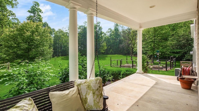 122 Boulder Ct, Granville, OH 43023 - view of patio