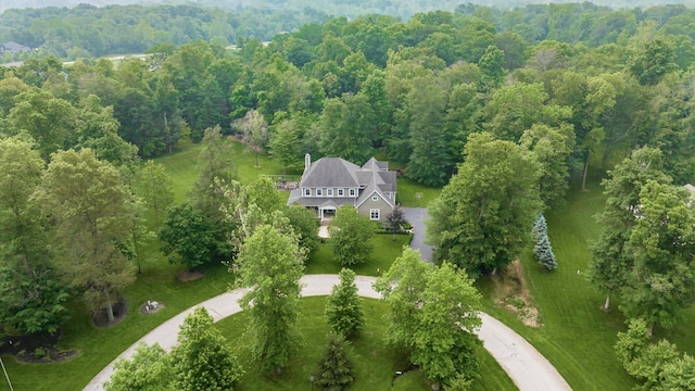 122 Boulder Ct, Granville, OH 43023 - aerial view of property's location with a forest