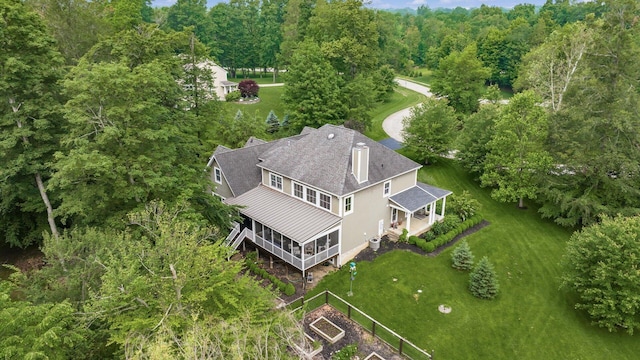 122 Boulder Ct, Granville, OH 43023 - view from above of property