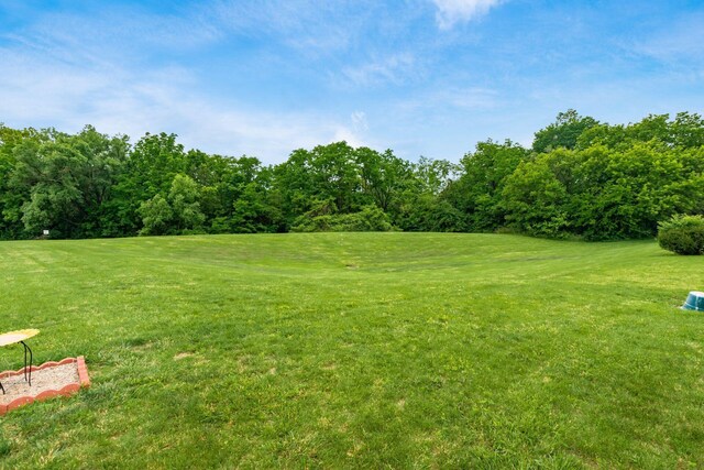 2389 Bluff Run Dr, Grove City, OH 43123 - view of green lawn with golf course view