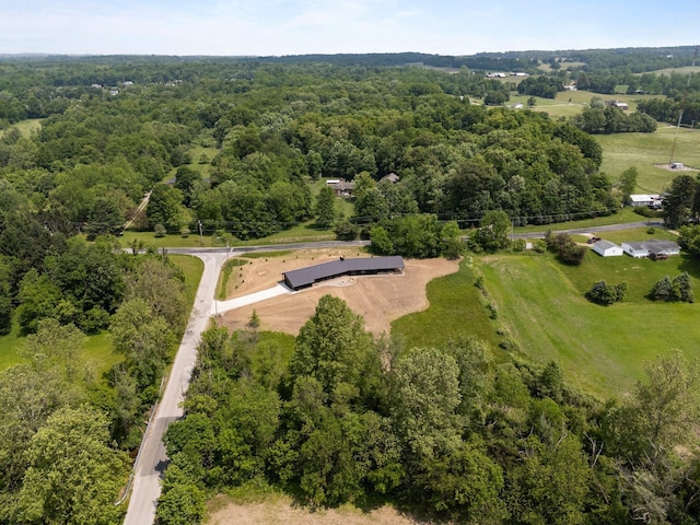 7931 Concord Rd, Johnstown, OH 43031 - aerial view of property and surrounding area with a forest