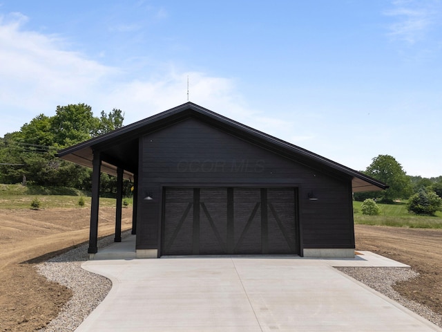 7931 Concord Rd, Johnstown, OH 43031 - view of detached garage