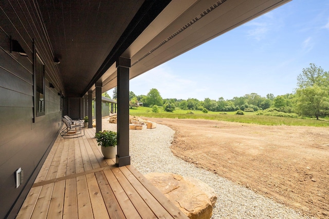 7931 Concord Rd, Johnstown, OH 43031 - view of wooden terrace